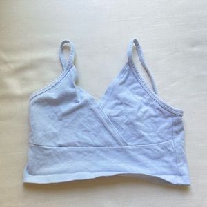 brandy melville light blue top